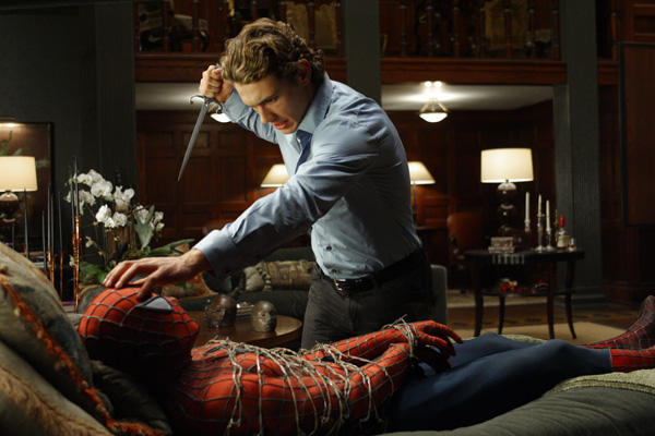 James Franco in spider man